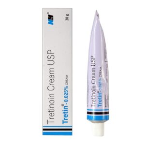 Tretinoin cream USP 30g, Tretin 0.025%