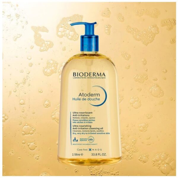 Bioderma Atoderm Ultra-Nourishing Anti-irritation Cleansing Oil 1000ml - Image 2