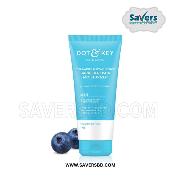 Dot & Key Ceramides Moisturizer with Hyaluronic for Intense Moisturizing