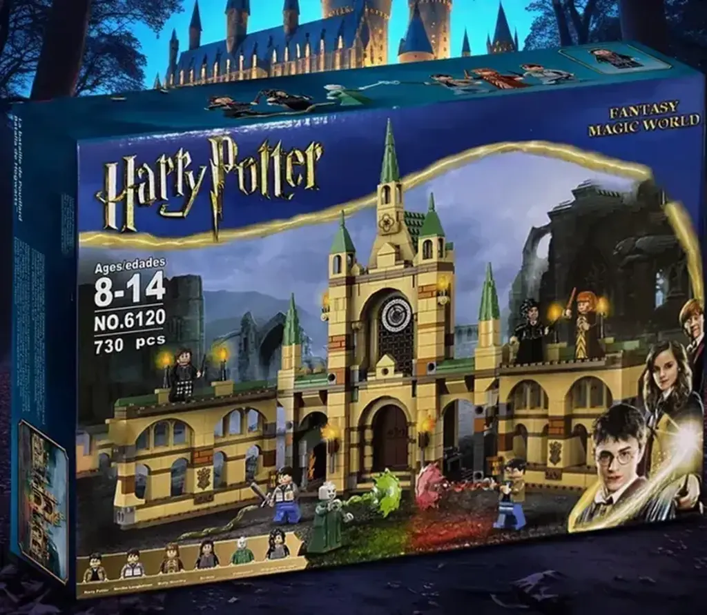Bela 6120 Harry Potter Battle of Hogwarts Construction Set, 730 Pieces